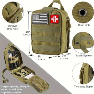 142Pcs Professional Survival Kit